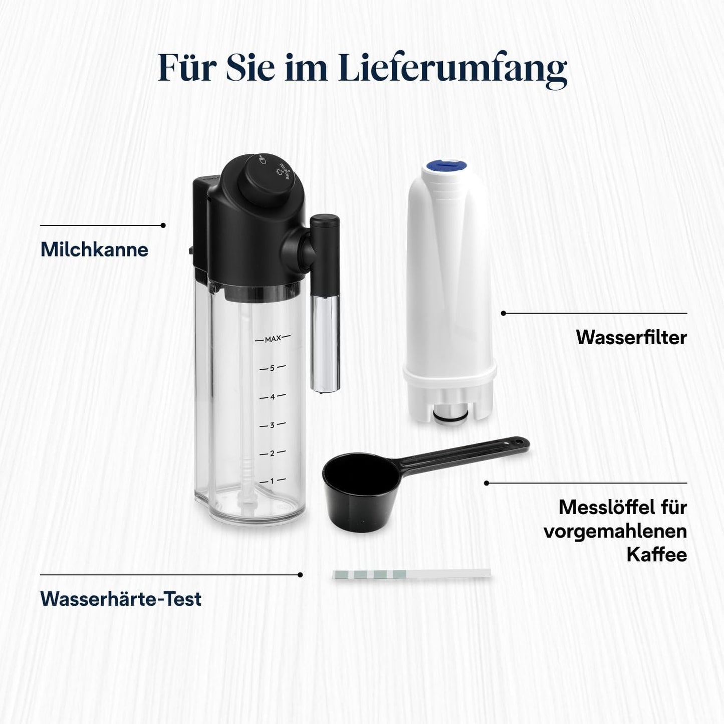 De’Longhi Magnifica Evo Next - Perfetto Kaffeevollautomat mit LatteCrema-Milchaufschäumer, 13 One-Touch-Getränke, Coffee- und Cappuccino Kaffeemaschine, farbiges Touch-Display, Titan (ECAM312.80.SB)